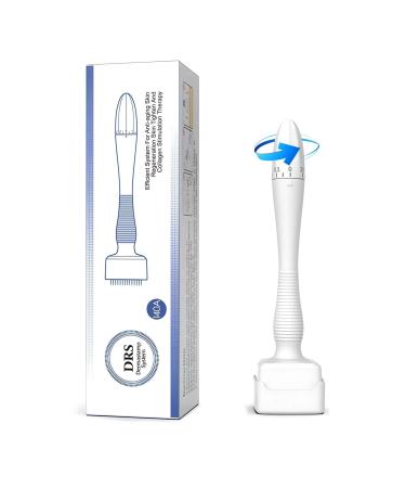Zephyr Craft Derma Stamp Hair Microneedling Pen for body and beard growth lightweight Micro Needle Stamp 0-3mm 140 titanium needles of quality class A Dermastamp adjustable