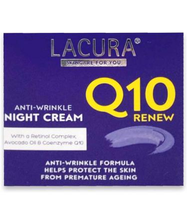 Aldi Lacura Q10 Renew Moisturising Face Creams Night plus Day SPF 20 Anti Wrinkle Anti Aging 50 millilitre - Buy Online on GoSupps.com
