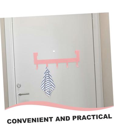STOBAZA 2pcs Shower Towel Bar Towel Hanger Door Towel Rack Traceless Hooks Hook up Household Clothes Hook - Buy Online on GoSupps.com