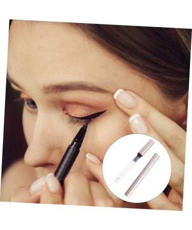  TOVINANNA 10 Pieces Empty Eyeliner Eyeliner Transparent Tube Eyeliner Pencil Eyeliner Bottle Empty Eyeliner Tube Brown Eyeliner Applicators Liquid Gold - Buy Online on GoSupps.com