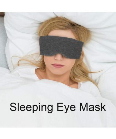 Cotton Sleep Eye Mask | Adjustable Strap | Soft & Comfortable | BeeVines | Men Women | Travel/Sleeping/Shift Work - Buy Online on GoSupps.com
