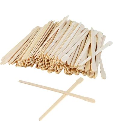 200pcs Wooden Wax Sticks for Hair, Body, Eyebrow Removal - 4 Styles | Wax Spatulas & Applicators - Buy Online on GoSupps.com
