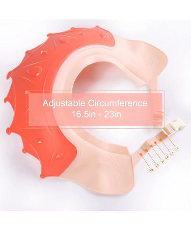 Kids Shower Cap | Baby Bath Shower Head | Toddler Hair Washing Shield | Pink Shower Visor for Little Ones - Buy Online on GoSupps.com