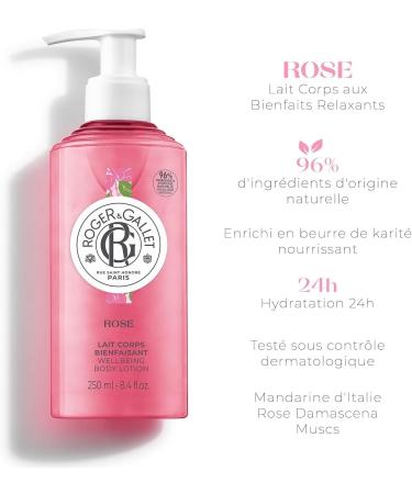 Roger&Gallet Rose Body Lotion 250ml - Buy Online on GoSupps.com