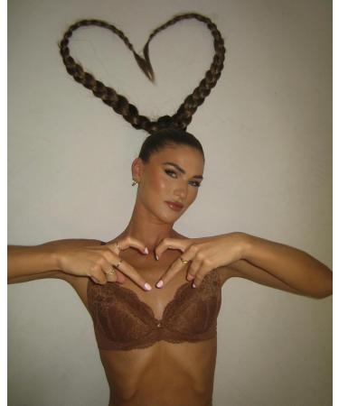 Lullabellz Grande Double Up Hair Braid 26-Inch Length Choc Brown - Buy Online on GoSupps.com
