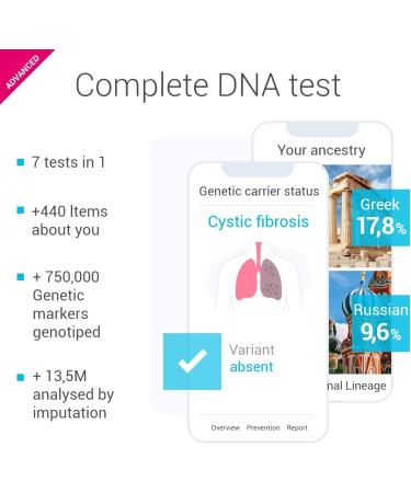 Gen DNA Test Advanced Childrens: Ancestry, Health & Traits | Genetic Study & Testing for Babies with 400+ Online Reports - Buy Online on GoSupps.com