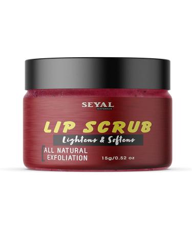 QURA QURA Lip Scrub | Brightens and softens | Illuminates dark lips for men and women 15g
