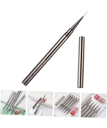 DRESSOOS Nail Art Drawing Pen Nail Painting Brush Manicure Drawing Tool Nail Line Pens Manicure Painting Nail Art Supplies Manicure Liner Manicure Tools Nail Art Liner Pen Nails Brush Pen 18.00X1.00X1.00CM As Shown 2 - Buy Online on GoSupps.com