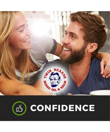 Twin Beards Sandalwood Beard Balm | Conditions & Strengthens for Softer, Thicker Beard | 70ml - Buy Online on GoSupps.com