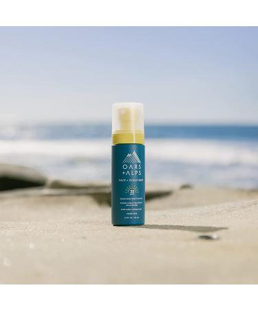 Oars + Alps Face & Scalp Mist - Refreshing Hydration for Skin and Hair - Buy Online on GoSupps.com
