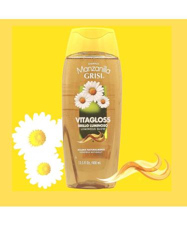 Manzanilla Grisi Cleansing Shampoo with Chamomile Extract - 2 Pack 13.5 FL Oz Bottles - Buy Online on GoSupps.com