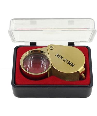 Portable 30X 21mm s Magnifier Gold Eye Loupe Stone Full of Stars - Buy Online on GoSupps.com