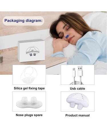Variable Speed Electronic Anti Snoring Device with Adjustable Wind Speed - White - Buy Online on GoSupps.com
