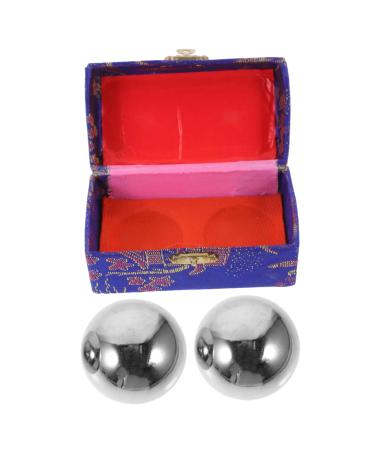 Iwowhero 2st fitness handball for older people Chinese feng shui balls handbaoding balls massage ball practical balls hand massage balls handballs metal the ball turn gymnastics ball