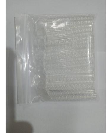 Orthodontic O-Rings & Ties - 40 Transparent Ligature Bonds for Braces | International Shipping - Buy Online on GoSupps.com