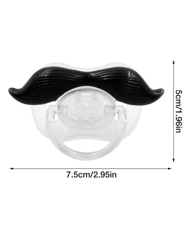 Jomewory Funny Schnuller-Bart | Silicone Pacifier Design for Kids | Ideal Baby Toy Gift for Boys & Girls - Buy Online on GoSupps.com