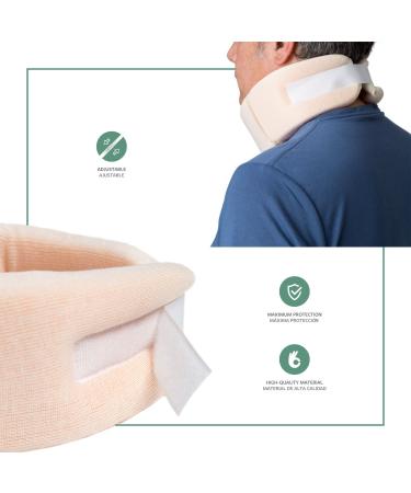 Ortones Roll Ruff - Removable Cervical Neck Support for Pain Relief | Beige | International Shipping Available - Buy Online on GoSupps.com