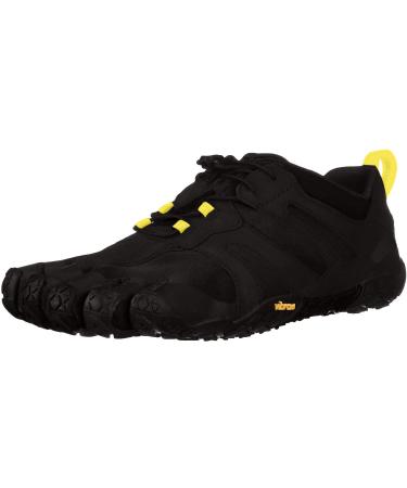 Vibram Men's 19m7602 V-Trail 2.0 Trail Running Shoes 41 EU Black Black Yellow
