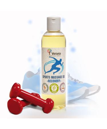 Verena Sport massage oil arnica - aloe - calendula - Spitzwegerich sports care for joints and muscles of course before and after training jogging swimming (oil)