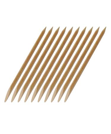10 rosewood sticks manicure sticks hoof sticks made from Bavarian beech - 120mm long - 4mm