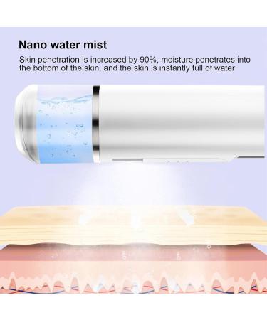 Mist Sprayer | Hydrating Handheld Nano Facial Mister with Skin Analysis - Hydrating USB Rechargeable Face Steamer for Eyelash Extensions Face Face Hydration Hondony White - Buy Online on GoSupps.com