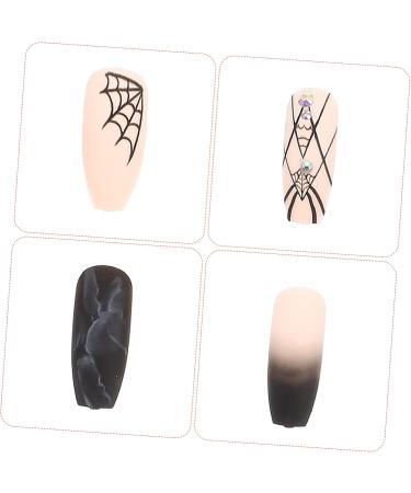 FRCOLOR 2 Sets Halloween Fake Nails Pride Press on Nails Halloween False Nails Halloween Rhinestone Fake Nails Halloween Fakes Nails Nail Art Supplies Coffin Acrylic Abs Woman Wedding - Buy Online on GoSupps.com