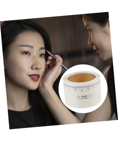 Balacoo 3 Rolls eyebrow tattoo ruler makeup kits make up kit Brow Measurer woman beauty tools unibrow 1 count (Pack of 1) White 2x3pcs - Buy Online on GoSupps.com