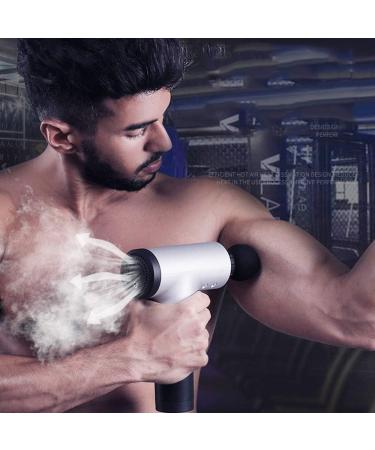 Buy High-Quality Electrical Massage Device - Fascia Gun | Vibrating Muscle Relaxator | 4 Massage Heads | 6 Speed Settings | International Shipping Available - Buy Online on GoSupps.com
