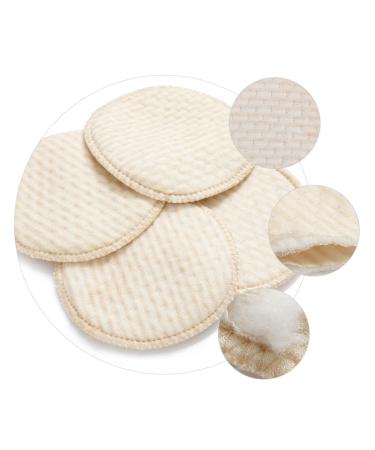 Buy Toyvian 48 Pcs Reusable Breastfeeding Nursing Pads - Organic Cotton Cushions for Milk Spill Prevention - Washable & Eco-Friendly Breast Pads - Buy Online on GoSupps.com