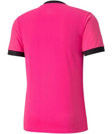PUMA Men s teamGOAL 23 Jersey - Fluo Pink & Puma Black | Shop Internationally for Premium Sports Apparel - Buy Online on GoSupps.com