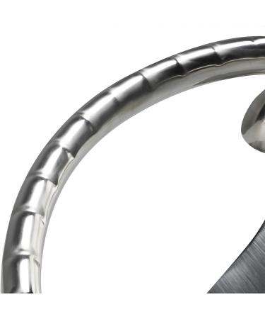 NovelBee 13-1/2 3 Spoke Stainless Steel Boat Steering Wheel with Control Knob and Cap - Buy Online on GoSupps.com
