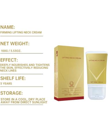  G n rique Roll-On Neck Cream Gentle Firming Hydrating Formula Anti-Aging Moisturizer Color Gold Easy-Apply Roller Design Skin Care for Women and Men Content 100 Ml - Buy Online on GoSupps.com
