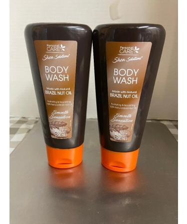 PERSONAL CARE SHEA SOLUTIONS BODY WASH BRAZIL NUT OIL 2 EA 10 OZ