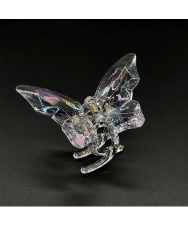 Clear Translucent Butterfly Claw Clips - Fashion Hair Accessories for Girls & Women - Buy Online on GoSupps.com