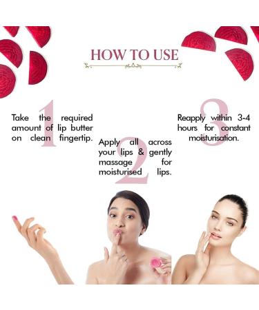QRA Beetroot Lip Lightening Balm For Dark Lips For Men & Women With Shea Butter & Cocoa Butter For Dry Lips Sulphate & Paraben Free - 5gm - Buy Online on GoSupps.com