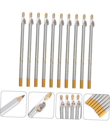 Angoily 10pcs Pencil Sharpener Eyebrow Pencil Eyeliner Pen Eyeshadow Pencil Smooth Eye Shadow Pencil - Buy Online on GoSupps.com