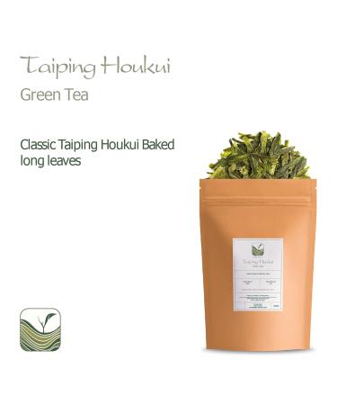 Taiping Houkui Monkey Chief Tee - Premium Chinese Green Tea 25g | Authentic Tai Ping Hou Kui Bio Green Tea - Buy Online on GoSupps.com
