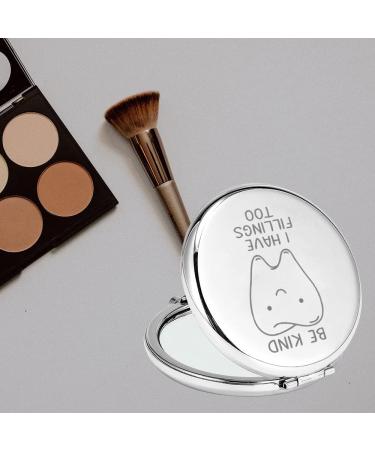 Dentist Gift: Be Kind I Have Fillings Too Pocket Mirror - Perfect for RDH & Future Dentist Graduation Gift - Buy Online on GoSupps.com