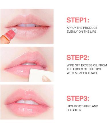  G n rique Lip Gloss - Roller Lip Gloss Roll-on Lip Gloss Flavored Lip Gloss Fruity Lip Gloss | Colored Lip Gloss Makeup for Children - Buy Online on GoSupps.com