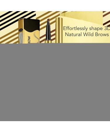  Bexdug Eyebrow Pencil - Double Ended with 4 Tips Gel Eyebrow Pen | Long-Lasting Makeup Cosmetics for Everyday Use Travel and Sports - Buy Online on GoSupps.com