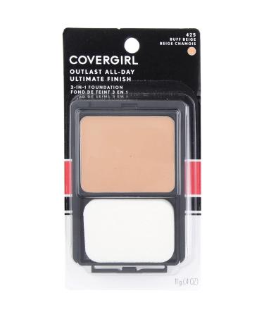 CoverGirl Ultimate Finish Liquid Powder Make Up Buff Beige 425 0.40 oz (Pack of 5) - Long-lasting, flawless coverage for a radiant complexion - Buy Online on GoSupps.com
