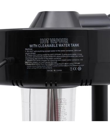 Vaporisateur pour le visage - Pour le visage - Pour le soin de la peau - Pour salon de beaut - 750 W - 0 6 l - Noir - Buy Online on GoSupps.com