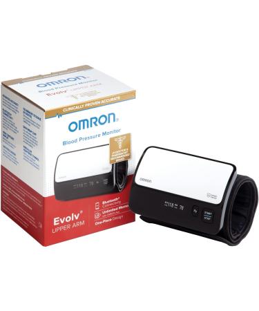 OMRON Evolv Bluetooth Upper Arm Blood Pressure Monitor - Wireless & Portable Design - Works with Alexa - Buy Online on GoSupps.com