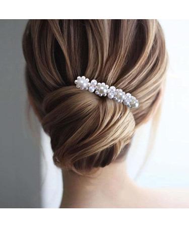 Cimenexe Bohemian Pearl Hair Comb Pearl Bead Hair Barrette Gold Pearl Headpiece Vintage Pearl Headwear Hairpiece Decorative Pearl Wedding Comb Hair Accessories Jewelry for Women and Girls Gifts Style D - Buy Online on GoSupps.com