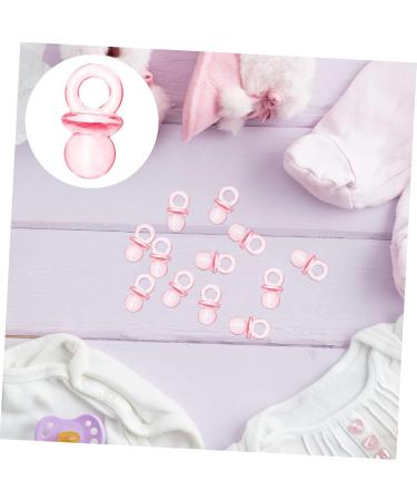 100 Pieces Baby Pacifiers - Blue/Shiny Baby Shower Toys | DIY Accessories & Acrylic Chupones - Pack of 1 - Buy Online on GoSupps.com