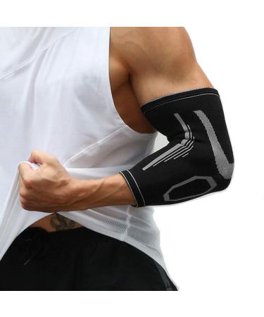 Ellenbogen bandage 1 pair of elbows bandage for women men sports bracelet to support the elbows in volleyball fitness bandage for relief at tennis arm left and right m/l/xl