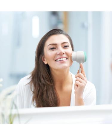 Silicone Dual-Sided Face Brush for Gentle Facial Cleansing - Manual Facial Cleaning Tool for Deep Skin Care - Buy Online on GoSupps.com