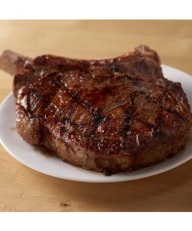 4 (20 oz) Bone-in Ribeyes + Seasoning from the Texas Roadhouse Butcher Shop