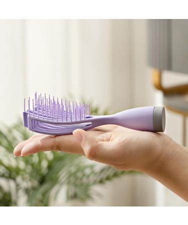Volumizing Hair Comb Portable Hollow Out Design Gentle Hair Brush Dry Wet Use Excellent PP PET Material - Buy Online on GoSupps.com