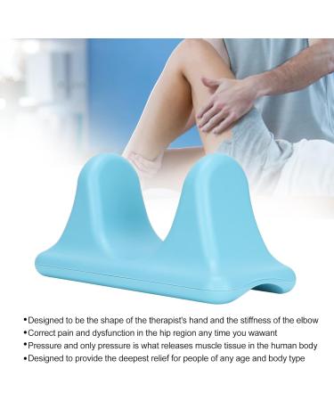 Adjustable PSOAS Muscle Relief Tool | Effective Massage Device for Knee Thighs & Back Blue - Buy Online on GoSupps.com
